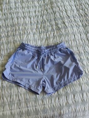 Athleta Girl Lavender Running Shorts Drawstring Waist Y2K Cottagecore Girlhood